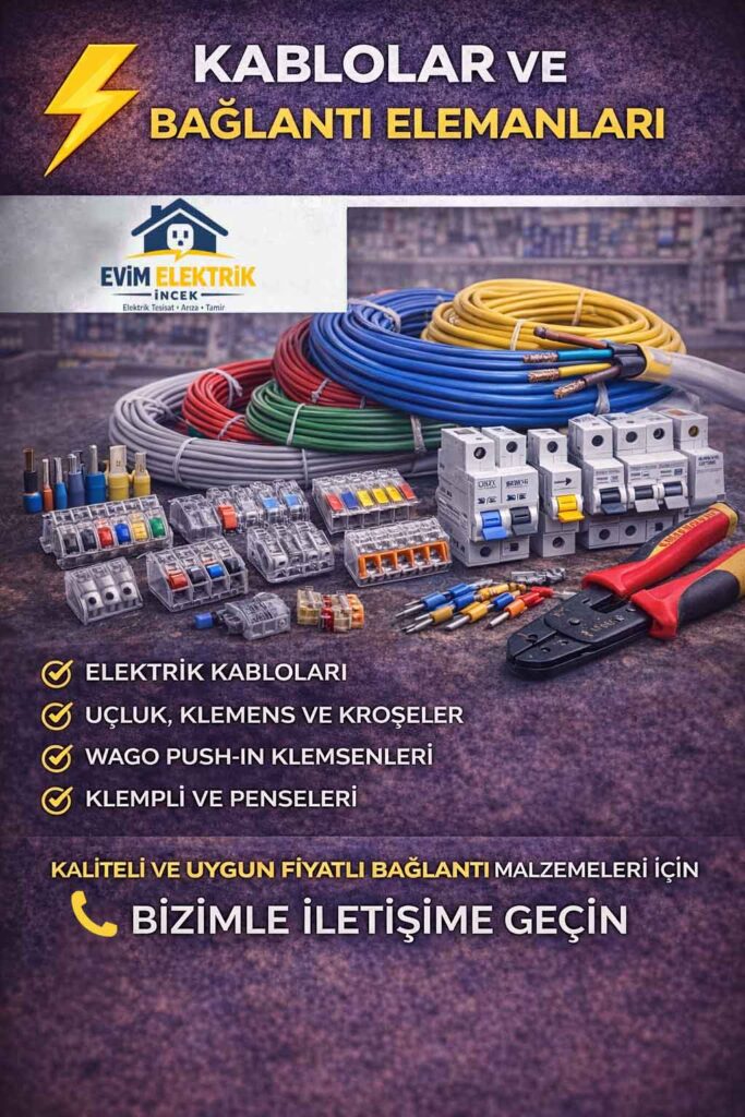 Kablolar ve Bağlantı Elemanları 1 Kablolar ve Bağlantı Elemanları