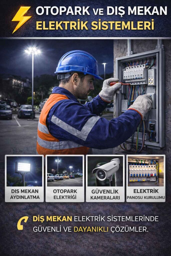 Otopark ve Dış Mekan Elektrik Sistemleri